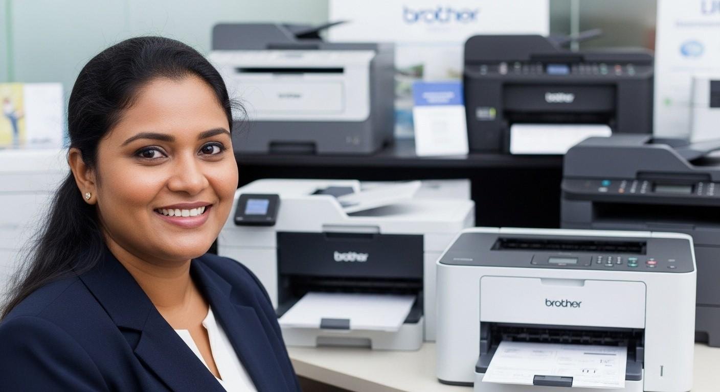 brother printers sri lanka. Brother inktank and Laser Printers